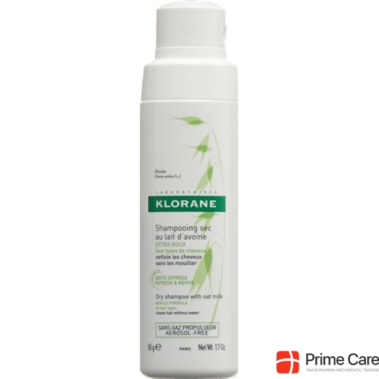 Klorane dry shampoo oat milk powder 50 g