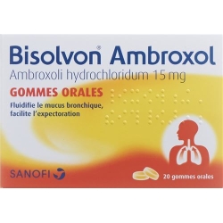 Bisolvon ambroxol lozenges 20 pcs