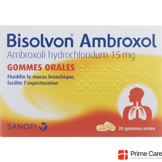 Bisolvon ambroxol lozenges 20 pcs