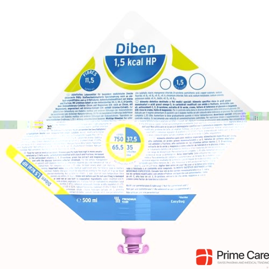 Diben 1.5kcal HP 15 500 ml EasyBag