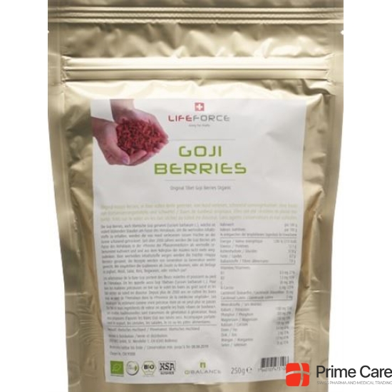 Qibalance Goji Berries dried Bio 10 kg