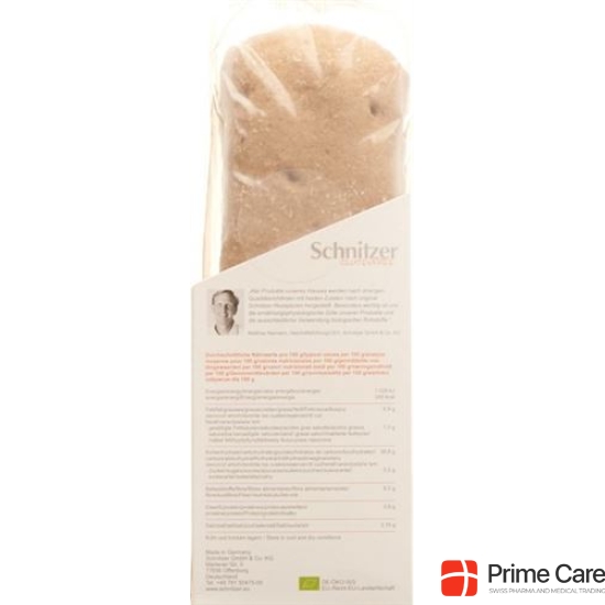 Schnitzer Organic Olive Ciabatta gluten free 360 ​​g