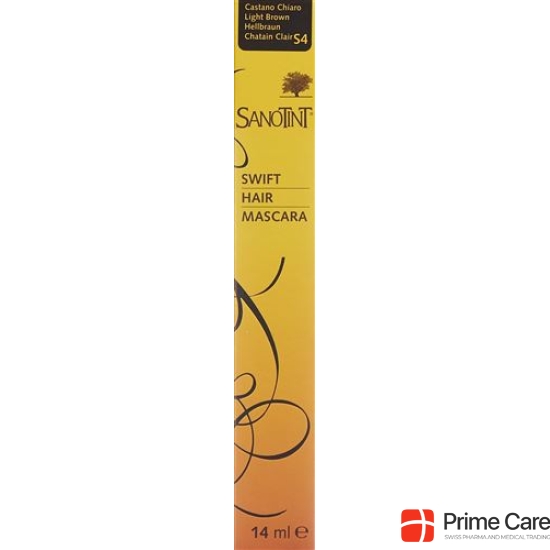 Sanotint Swift hair mascara S4 light brown 14 ml