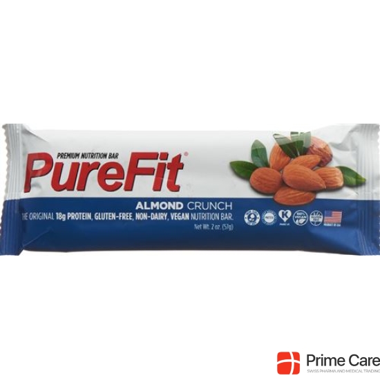 PureFit Protein Bar Almond 100% vegan 57 g