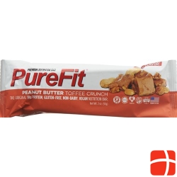 PureFit Protein Bar Toffee Crunch 100% vegan 15 x 57 g