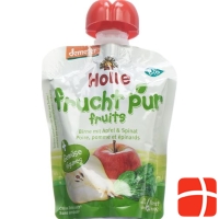Holle Power Parrot - Pouchy apple pear & spinach 100g