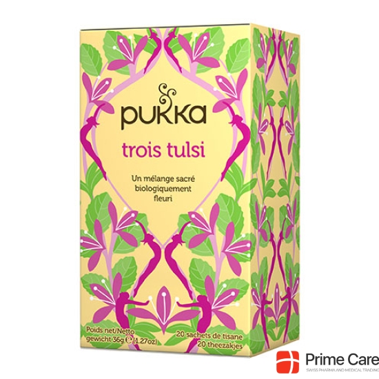 Pukka Trois Tulsi Thé bio Btl 20 pcs