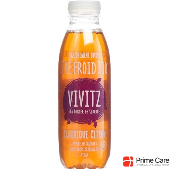 VIVITZ Organic Iced Tea Lemon Classic 6 x 0.5 lt