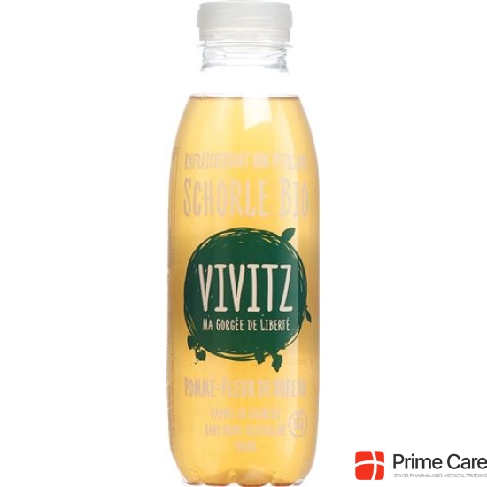 VIVITZ organic cider apple elderflower 6 x 0.5 lt