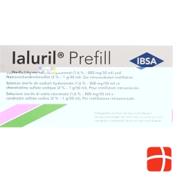 Ialuril prefill with luer lock adapter and Ialuadapter Fertspr 50 ml