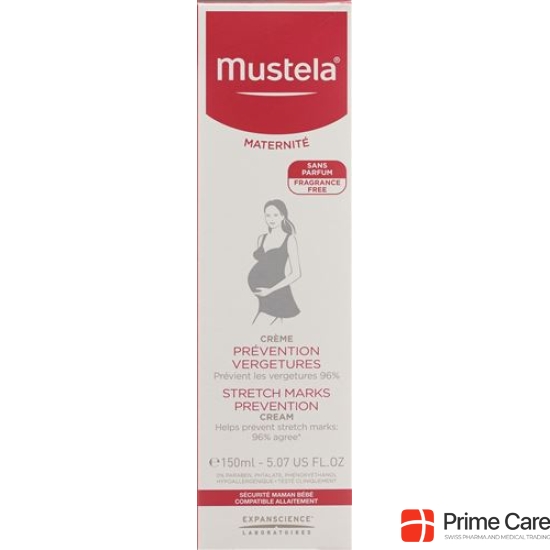 Mustela cream maternity prevention of stretch marks without perfume 150ml