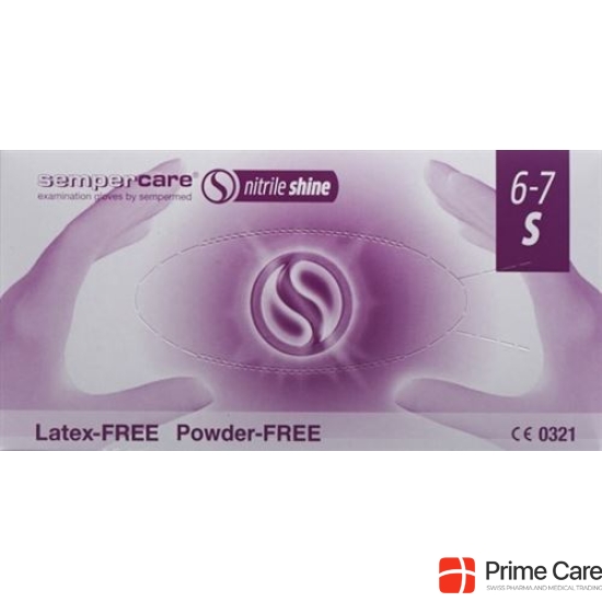 Sempercare Nitrile Shine S sterile powder free 200 pcs