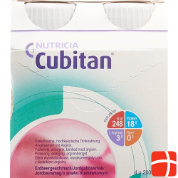 Cubitan liquid food strawberry 24 x 200 ml