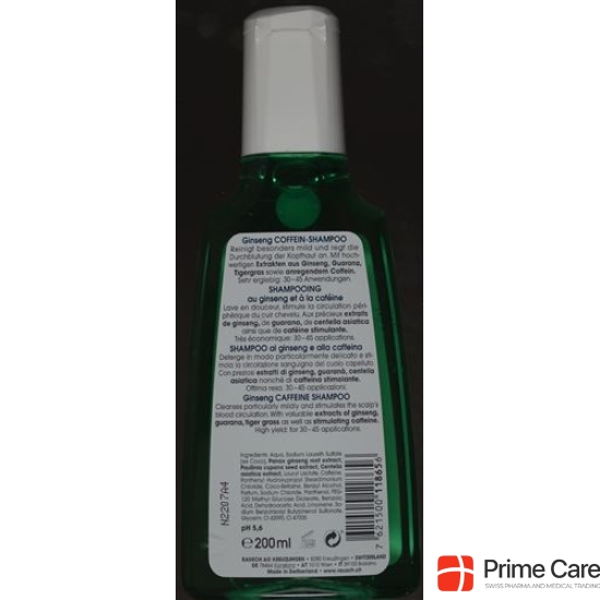 Ginseng noise caffeine shampoo 40 ml