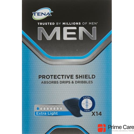 TENA Men Protective Shield Level 0 Extra Light Box 112 pcs