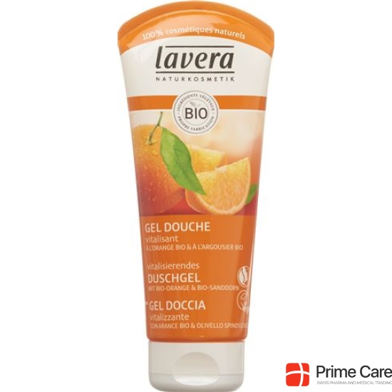 Lavera Shower Gel High Vitality Bio Orange & Bio mint Tb 200 ml