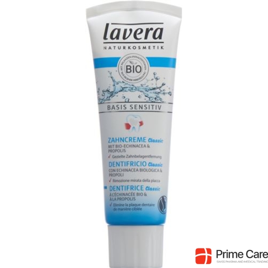 Lavera toothpaste classic basis sensitive Tb 75 ml