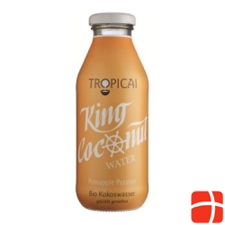 Tropicai King Coconut Water Pineapple Passion Organic 350 ml