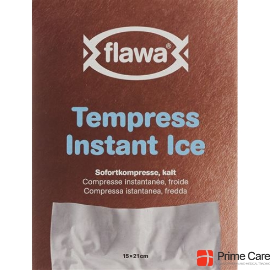 Flawa Tempress Instant Ice Cold Sofortkompresse 15x21cm