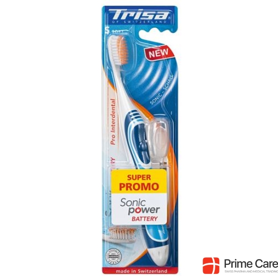 Trisa Sonic Power Battery Pro interdental soft PROMO