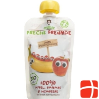 Naughty friends Quetschmus Apple Banana & Raspberry Battalion 100 g