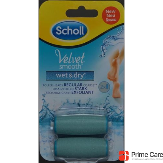 Scholl Velvet Smooth Wet & Dry Refill 2 pcs