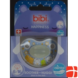 bibi soother Happiness Densil 6-16 Glow in the Dark SV-A