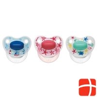 bibi soother Happiness Densil 0-6 ring play with us assorted SV-A