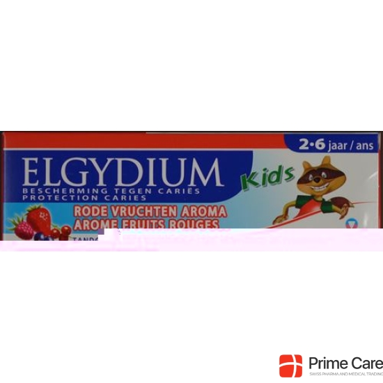 Elgydium Kids red berries 2-6 years toothpaste 50ml