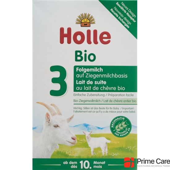 Holle Folgemilch 3 auf Ziegenmilchbasis Bio 400 g