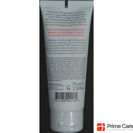 Valley Med hand cream repair exclusively Tb 75 ml