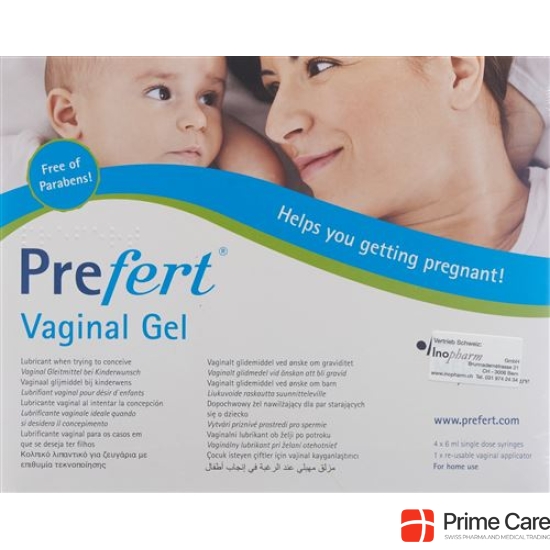 Prefert Vaginal Gel 8 x 4ml buy online