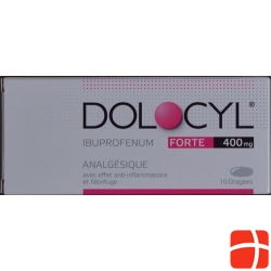 Dolocyl forte drag 400 mg of 10 pcs