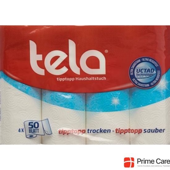 Tela paper towel tip top 12 roll 50 sheets