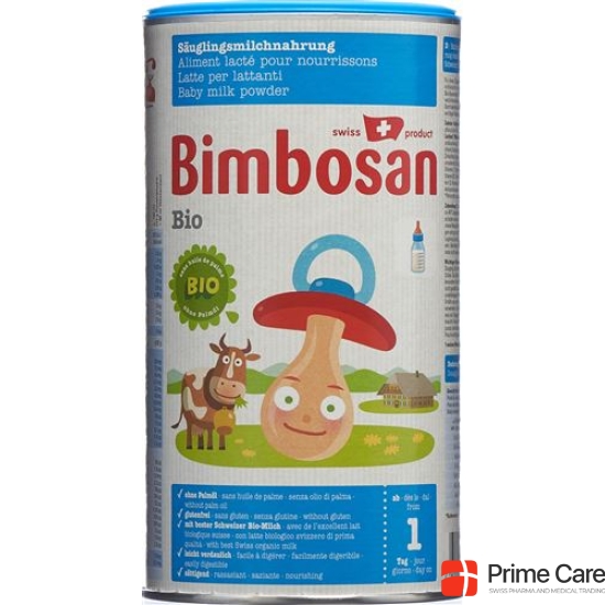 Bimbosan Organic Baby milk without palm oil can 400 g