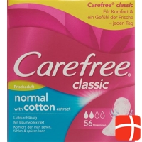 Carefree Cotton Fresh Fragrance 56 pieces
