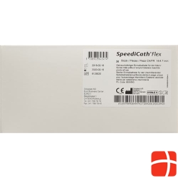 SpeediCath Flex coated disposable catheter CH14 33cm male 30 pc