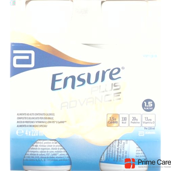 Ensure Plus Advance vanilla 24 x 220 ml