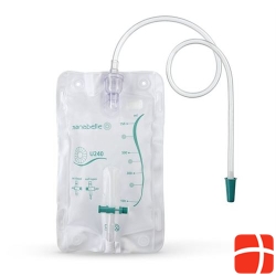 Sanabelle U240 leg bag 750ml 66cm sterile packed individually