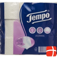 Tempo toilet paper Premium white 4lagig 110 sheets of 16 pieces