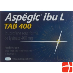 Aspegic ibu L TAB Filmtabl 400 mg of 10 pcs