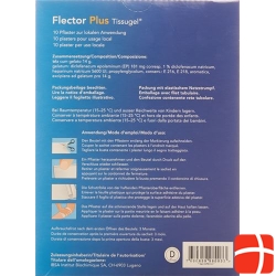 Flector Plus Tissugel Pfl 10 pcs