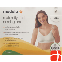 Medela Maternity and Nursing Bra M White