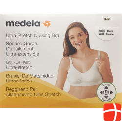 Medela maternity and nursing bra S white