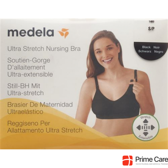 Medela Maternity and Nursing Bra S Black buy online