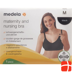 Medela Maternity and Nursing Bra M Black