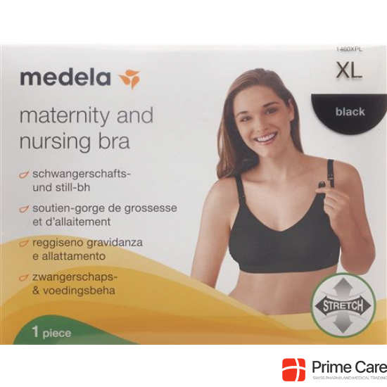 Medela Maternity and Nursing Bra XL Black buy online