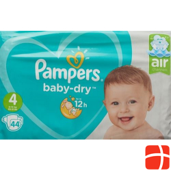 Pampers Baby Dry Grösse 4 9-14kg Maxi Sparpack 46 Stück