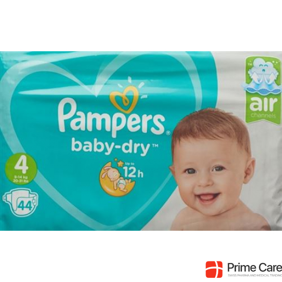 Pampers Baby Dry Grösse 4 9-14kg Maxi Sparpack 46 Stück buy online