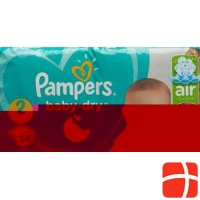 Pampers Baby Dry Grösse 2 3-6kg Mini Sparpack 58 Stück